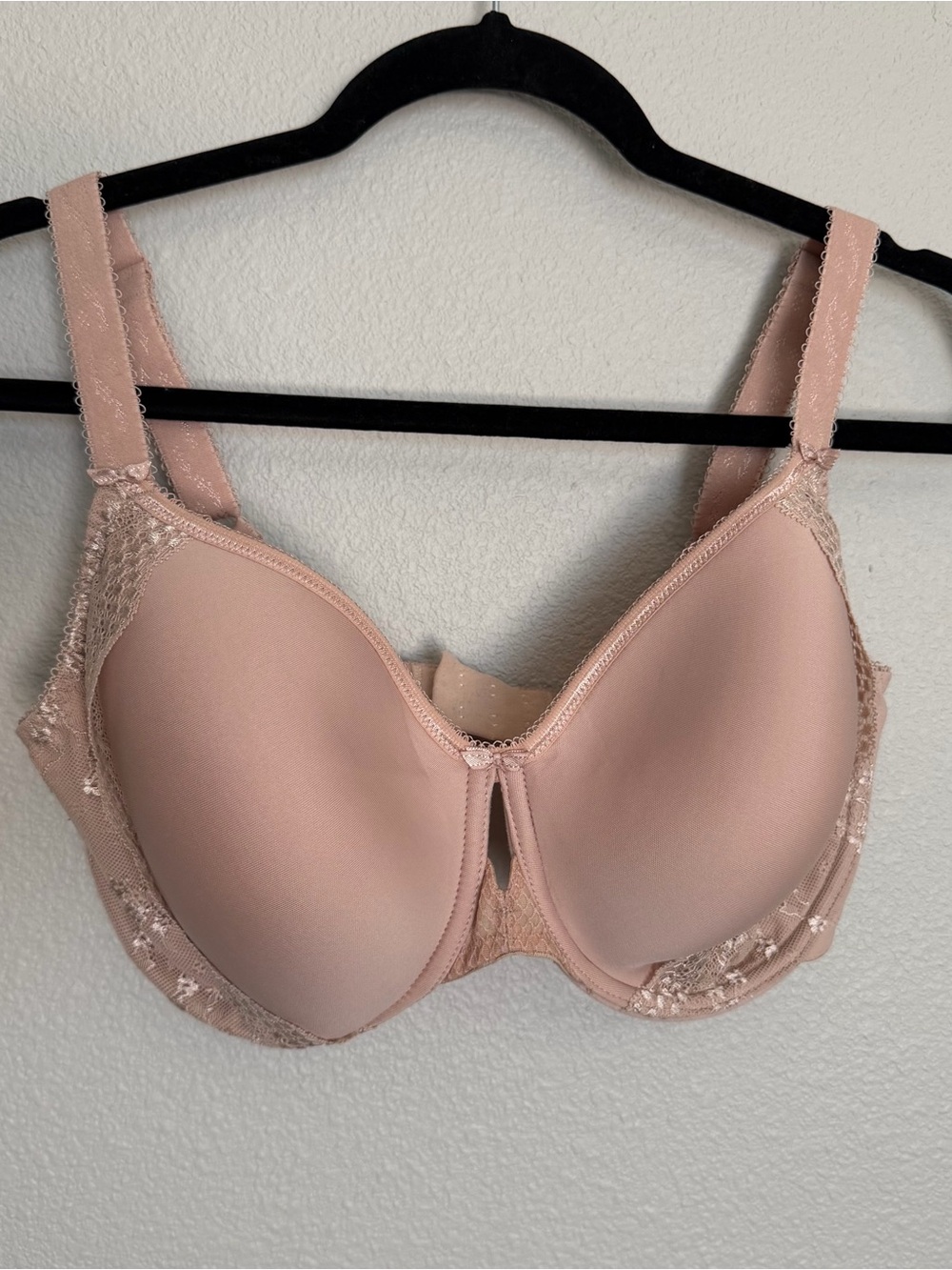 Elomi Charley Spacer T-Shirt Bra 4383FAN Seamless Molded Underwire US 34I